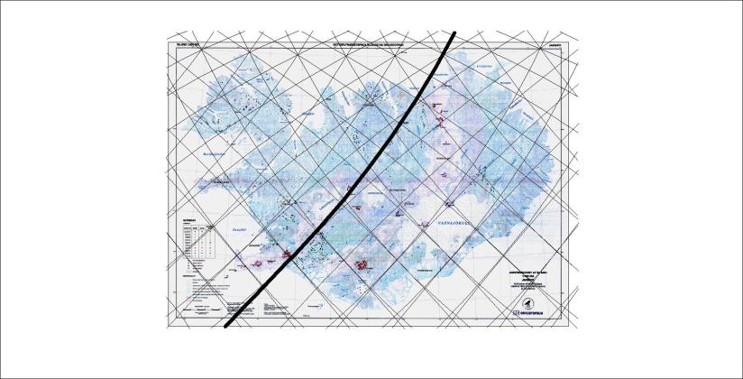 Iceland division line